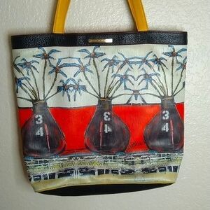 Mario Hernandez x Debelzan festival of flowers limited edition shoulder tote